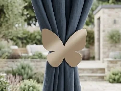 Prendedor de Cortinas Borboleta