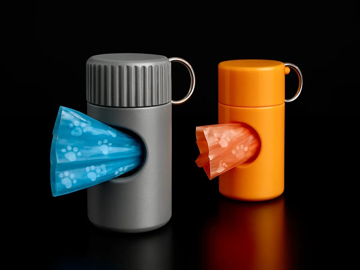 Dispensador de Sacos para Coleta de Fezes de Cães