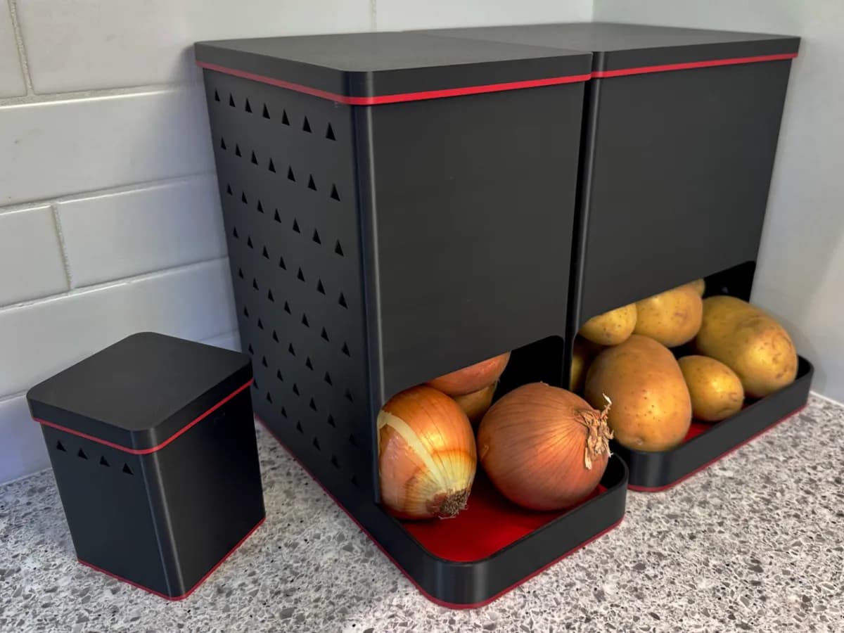 Recipiente para Batata, Cebola e Alho