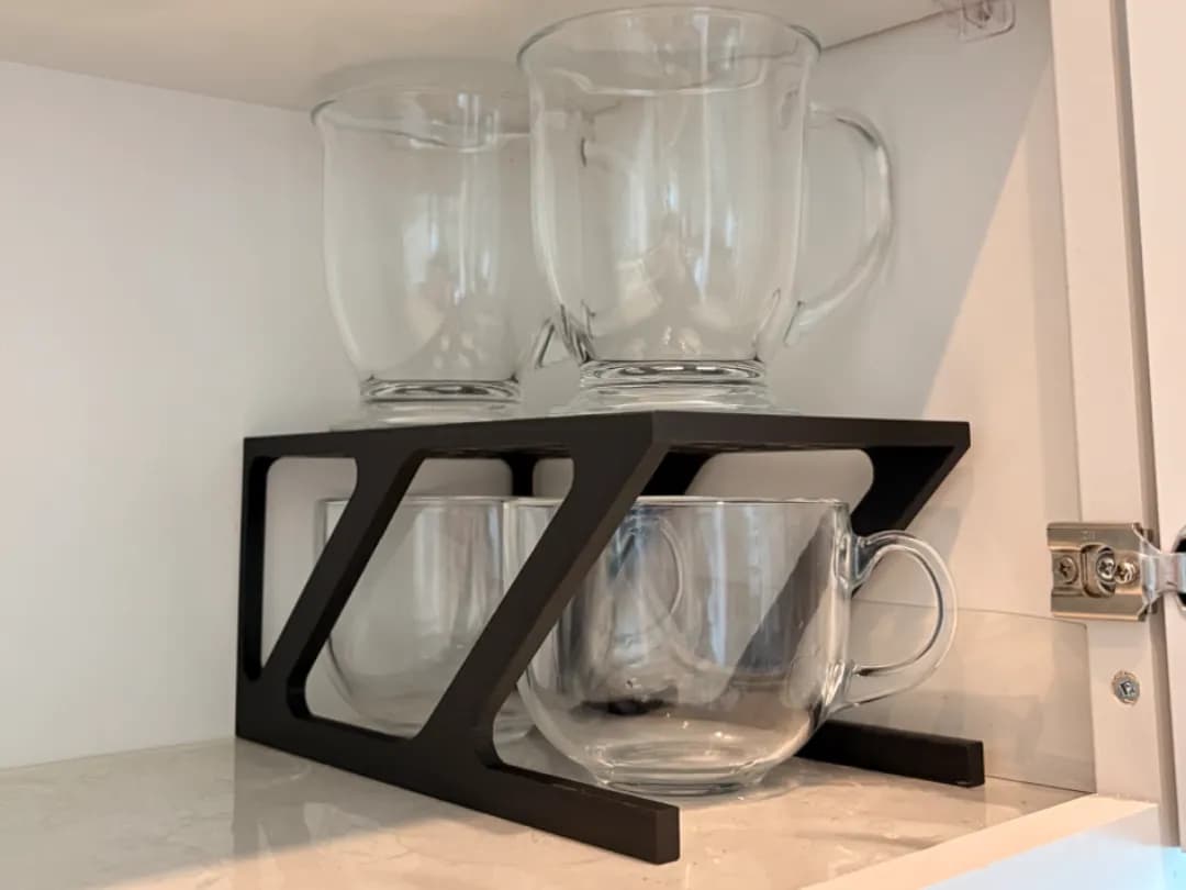 Prateleira para Canecas de Café