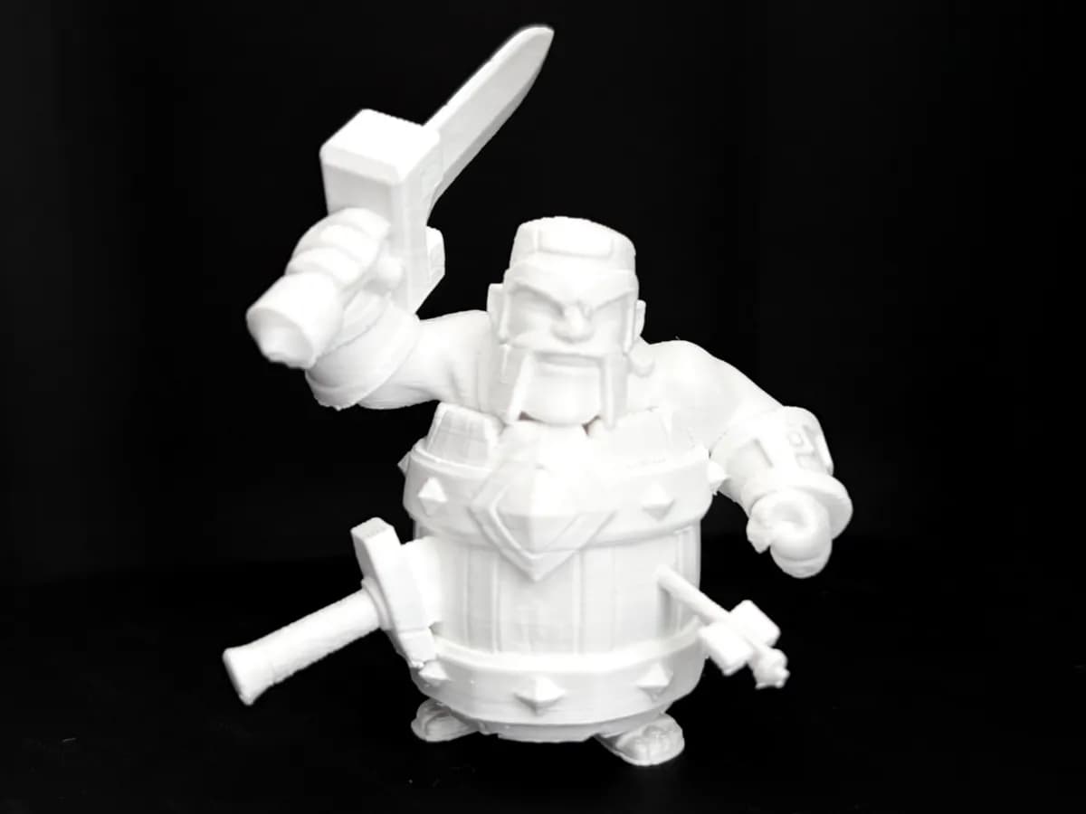 Herói Barril de Bárbaro - Clash Royale
