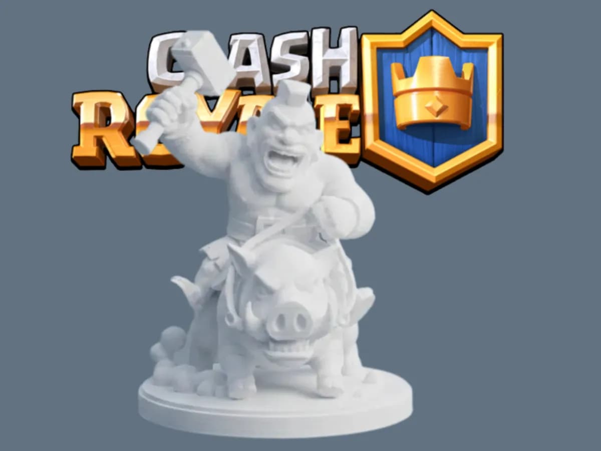 Hog Rider – Inspirado em Clash Royale