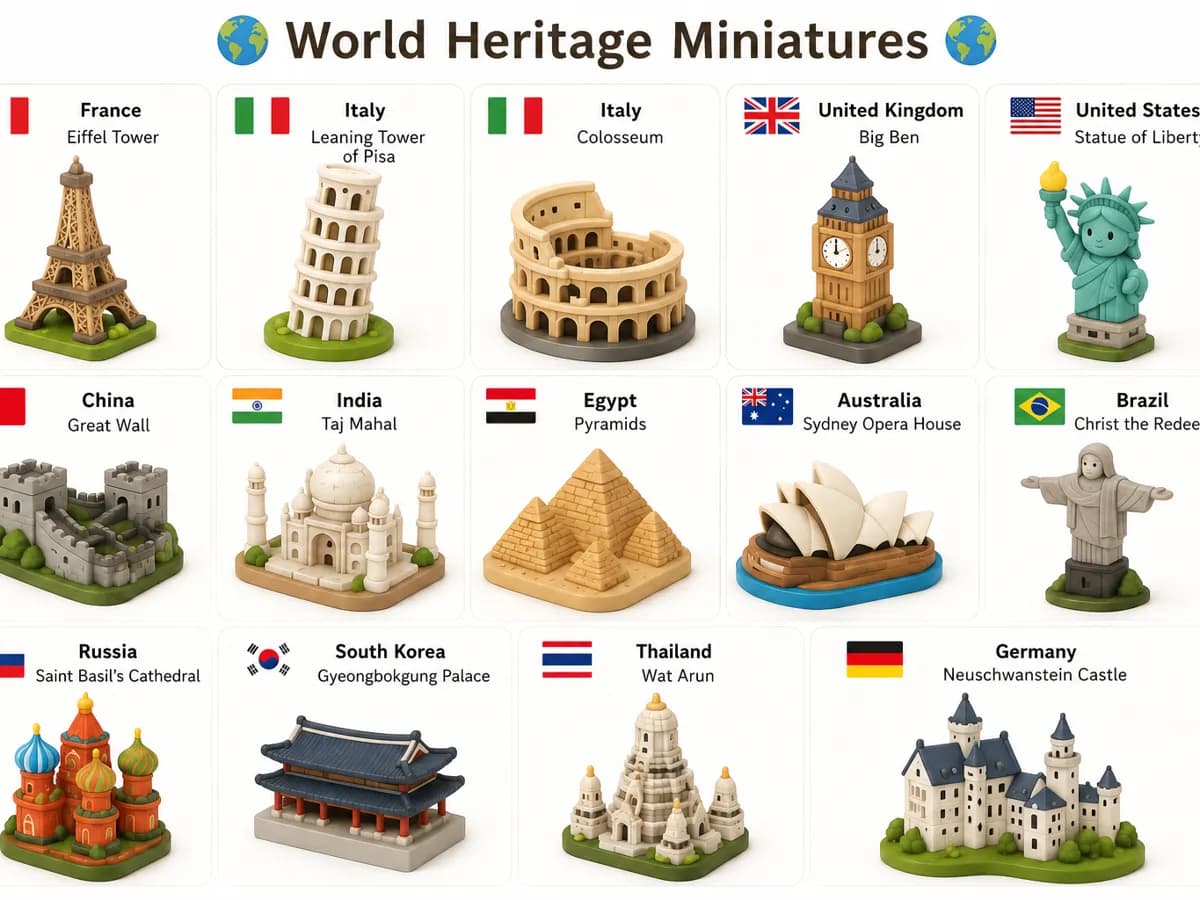 Miniaturas do Patrimônio Mundial