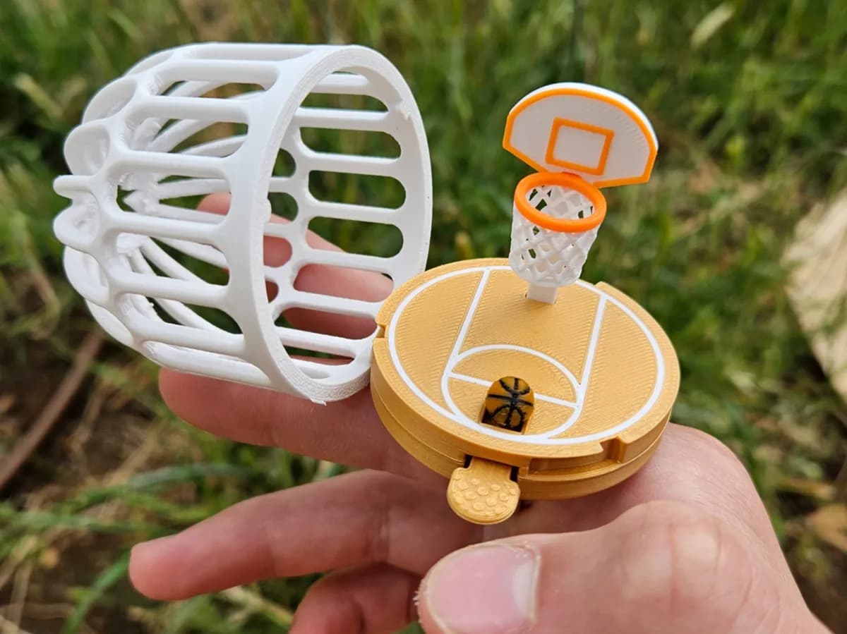 Mini Quadra de Basquete de Dedo
