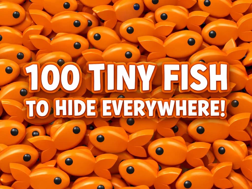 100 Peixinhos para Esconder