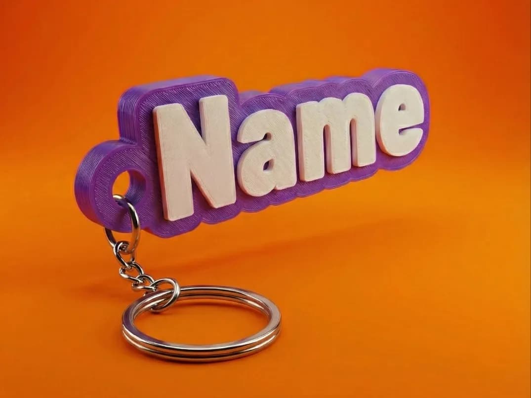 Chaveiro de Nome Personalizado