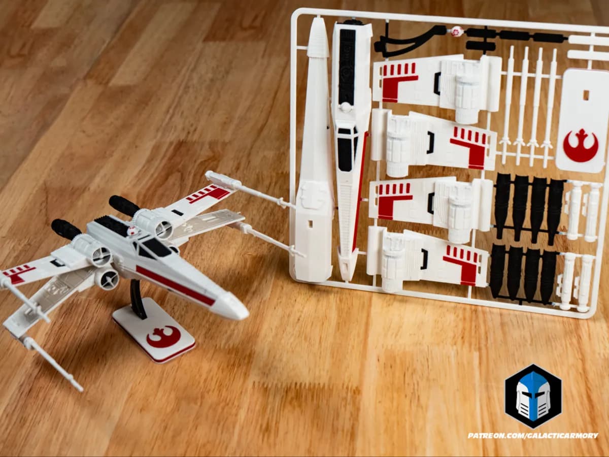 X-Wing Kit Card