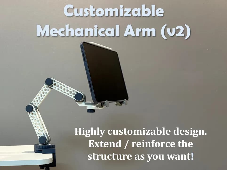 Customizable Mechanical Arm (v2)
