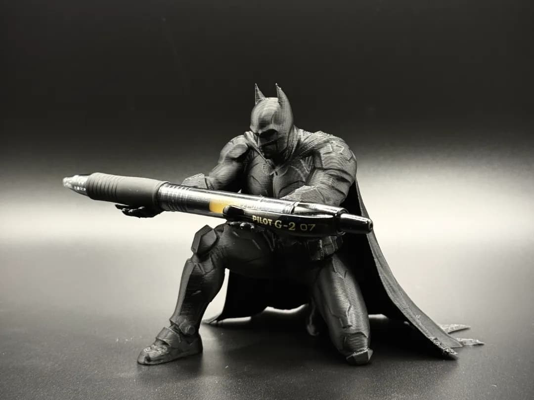 Batman Pen Holder - Custom Desktop Decor!