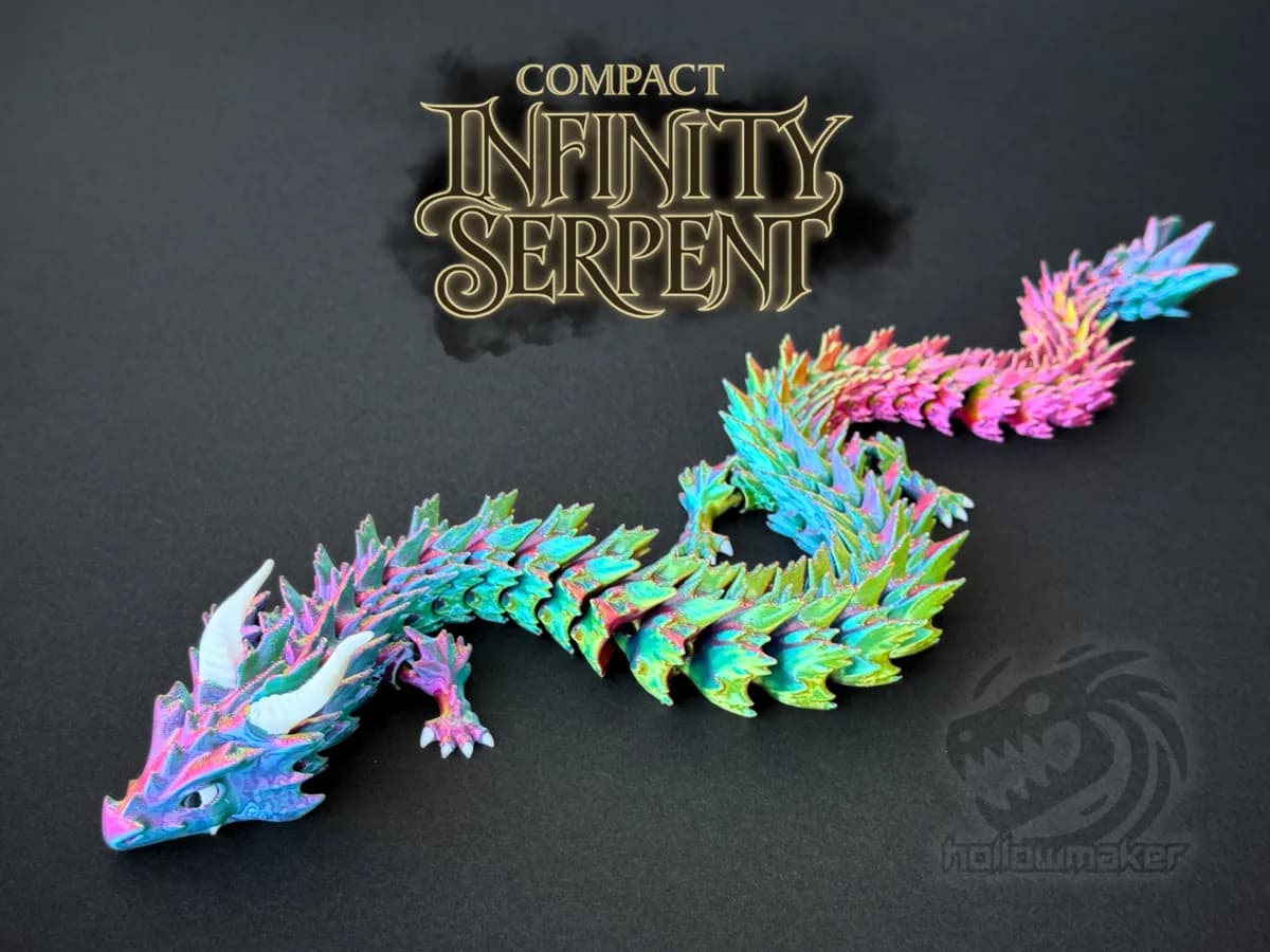 Compact Infinity Serpent - Articulated Dragon