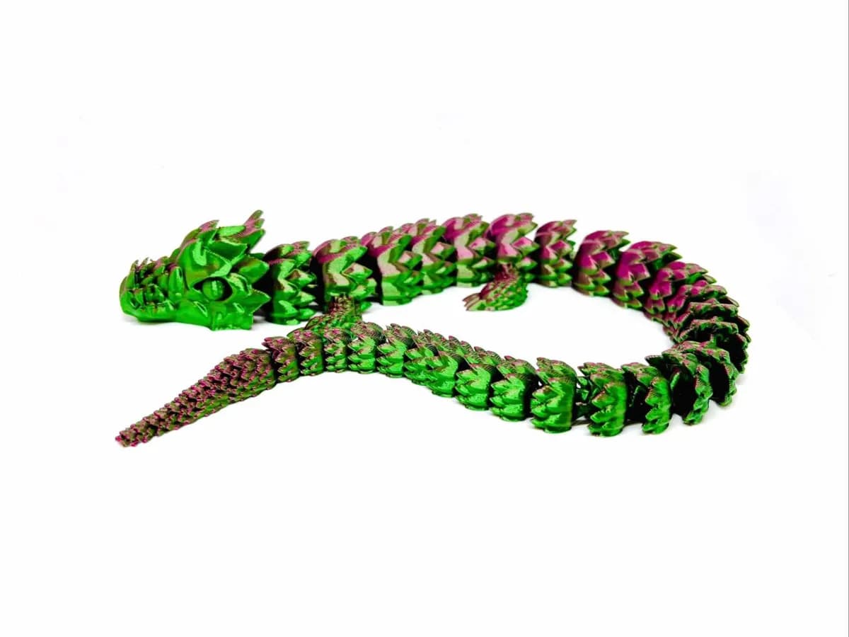 42cm fast printing articulated dragon for A1 mini!
