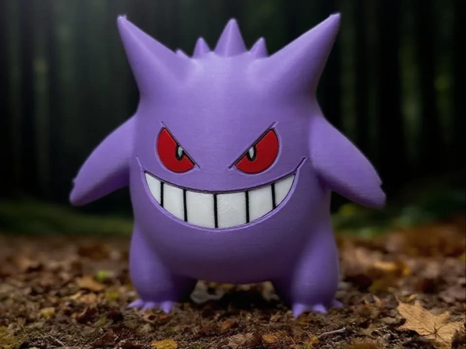 Pokemon Gengar Disassembled (No AMS Printing Required)