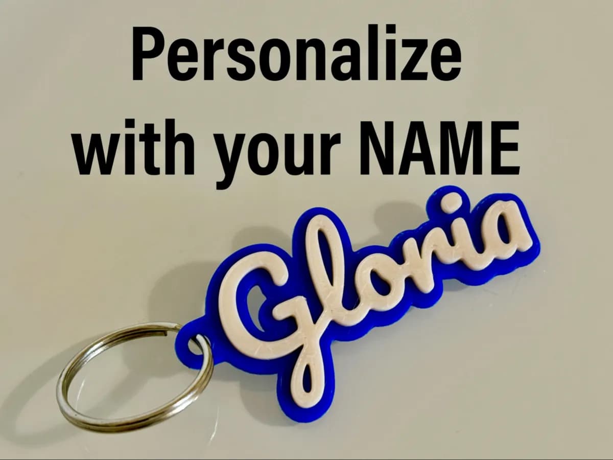 Keychain with NAME, customize with YOUR NAME