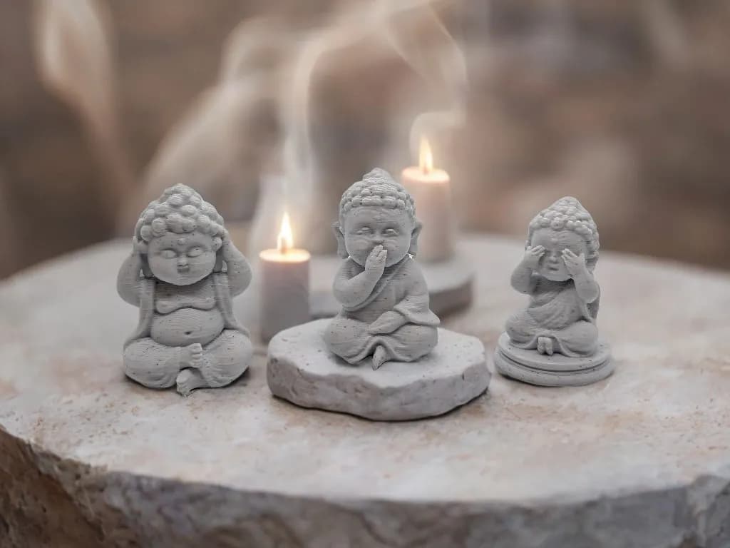 Buddhas – See No Evil, Hear No Evil, Speak No Evil