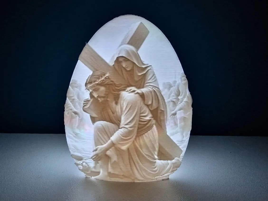 Religious Easter eggs, collectibles