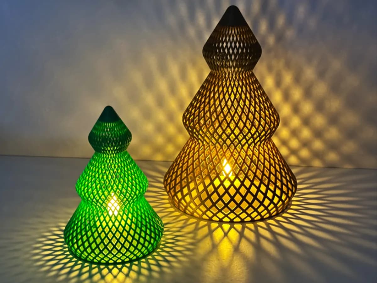 Meshed Christmas Tree