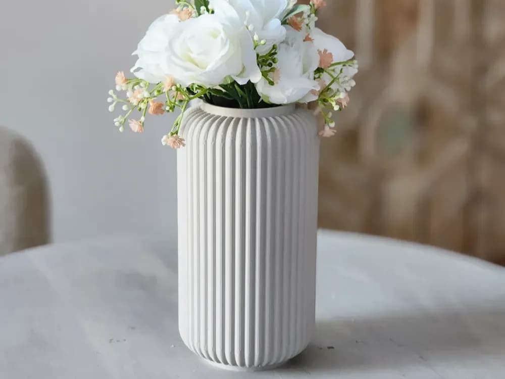 Fluted Vase