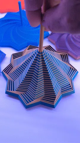 My 10 star fidget design