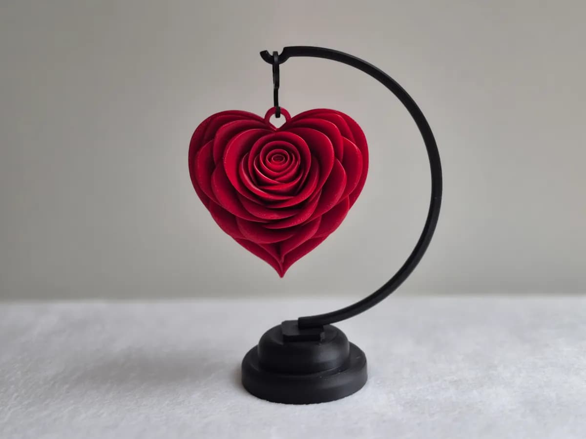 Rose with Stand - Gift Idea