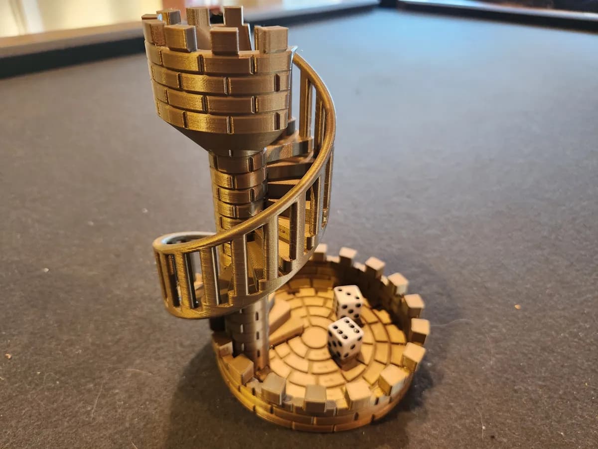 Dice Tower Castle Stairs