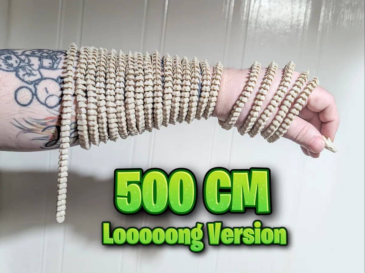 500cm Tiny Flexi Spiny Dragon