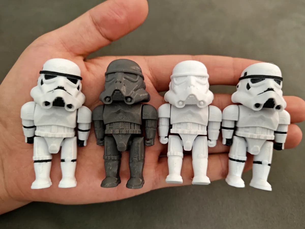Imperial Stormtrooper (Articulated / Print-in-Place)