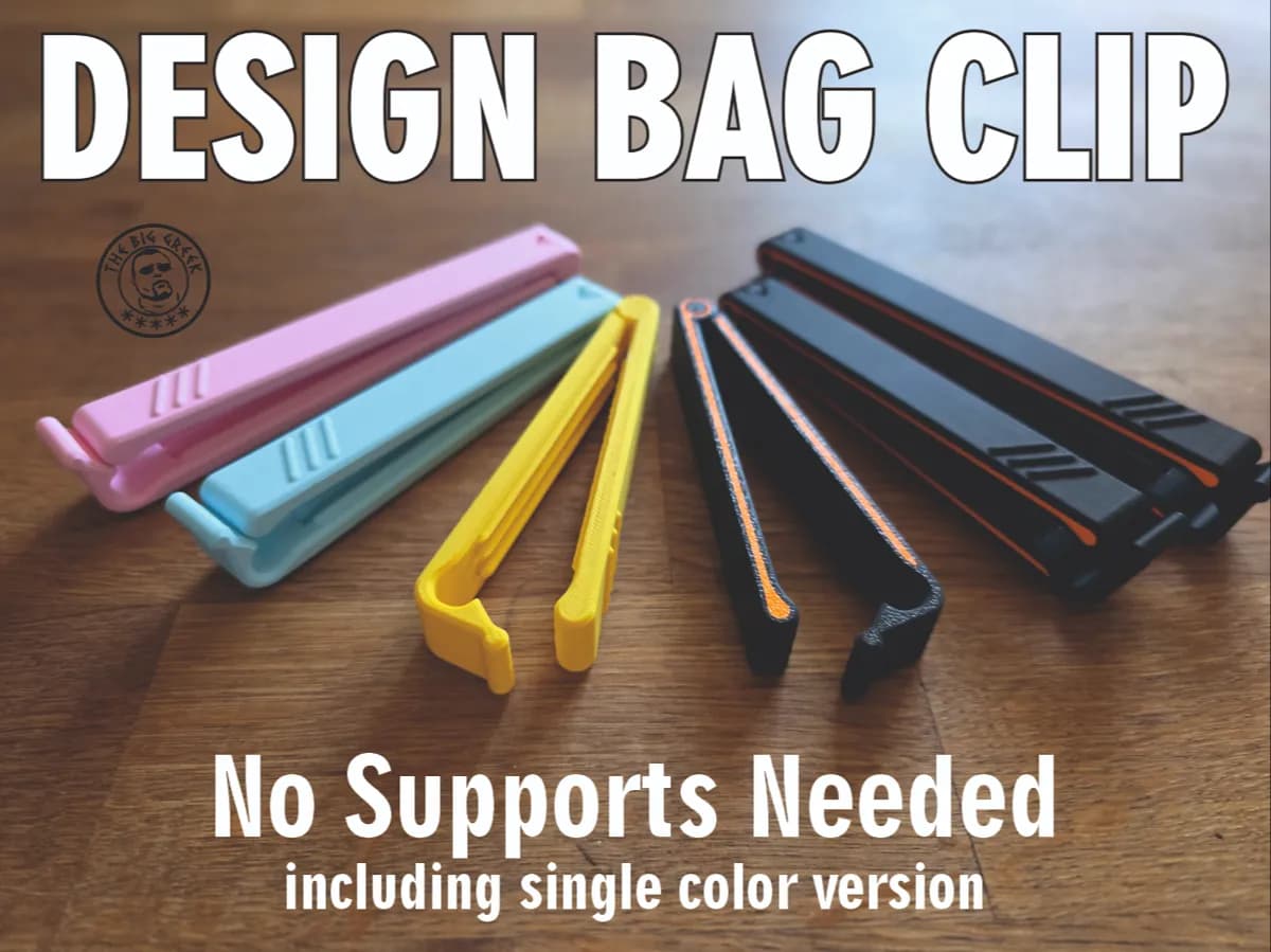 DESIGN BAG CLIP