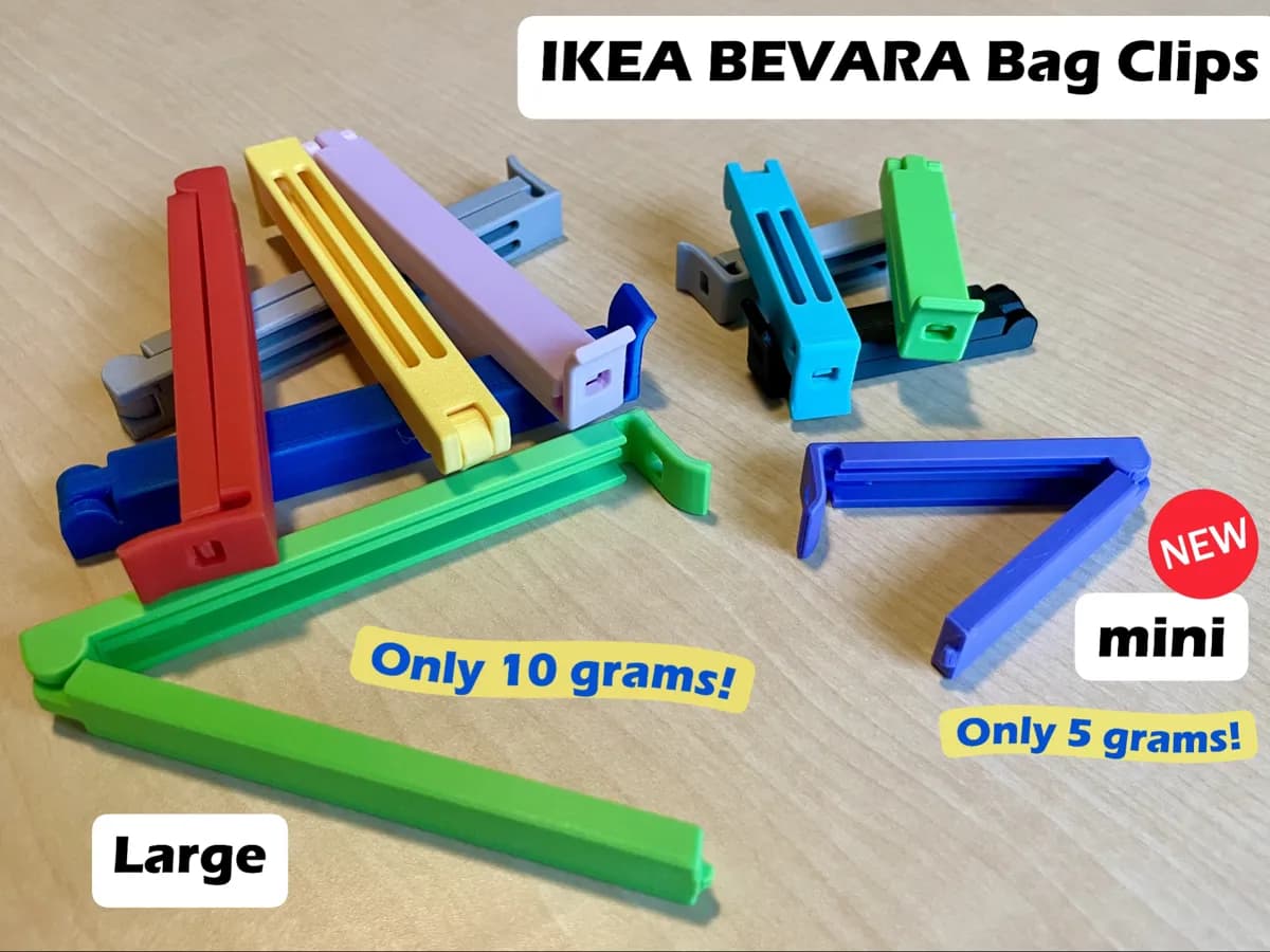 IKEA BEVARA Bag Clips