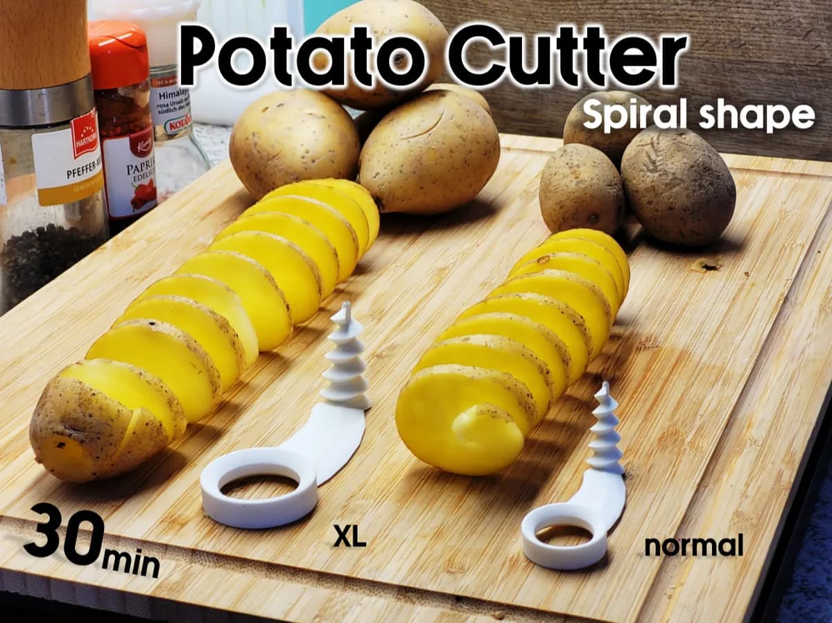 Potato Cutter - spiral shape