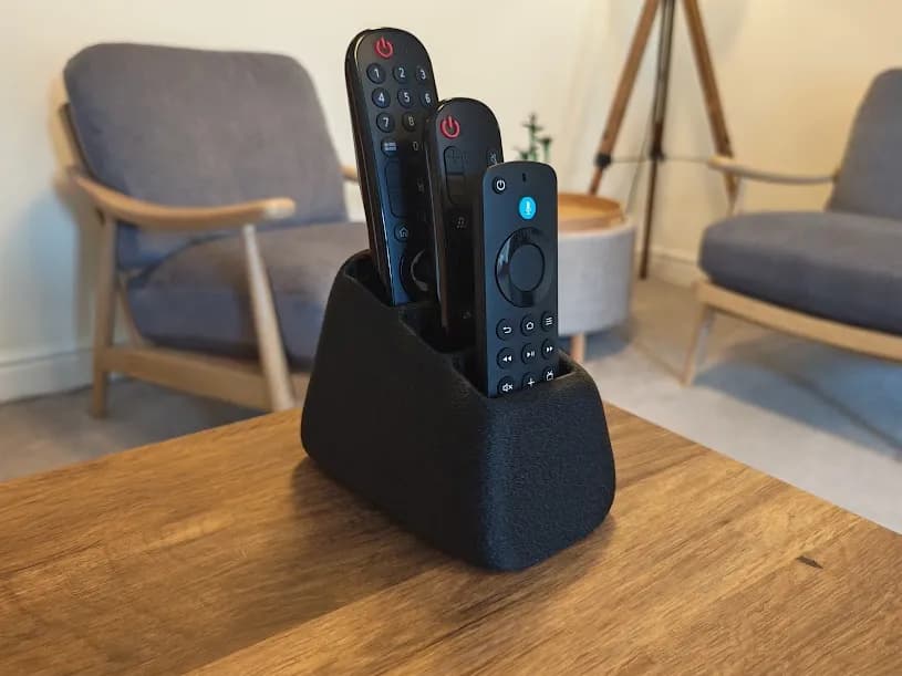 Minimal Remote Stand – 4 Layouts