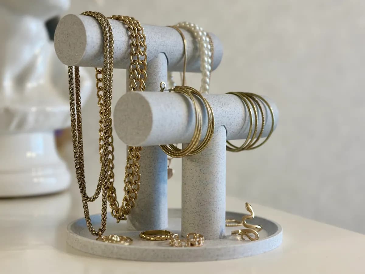 Jewelry Organizer - Necklace, Bracelet, Ring Stand