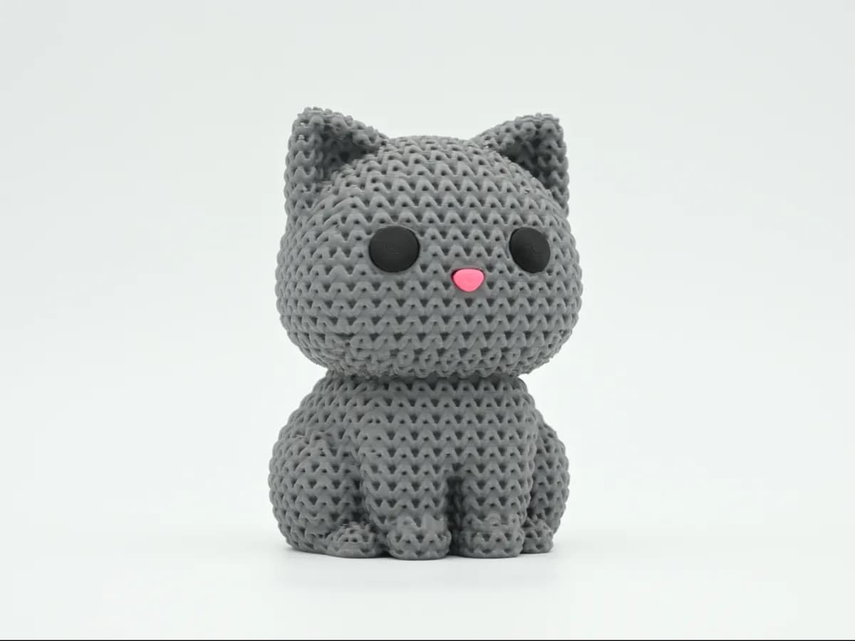 Knitted Cat