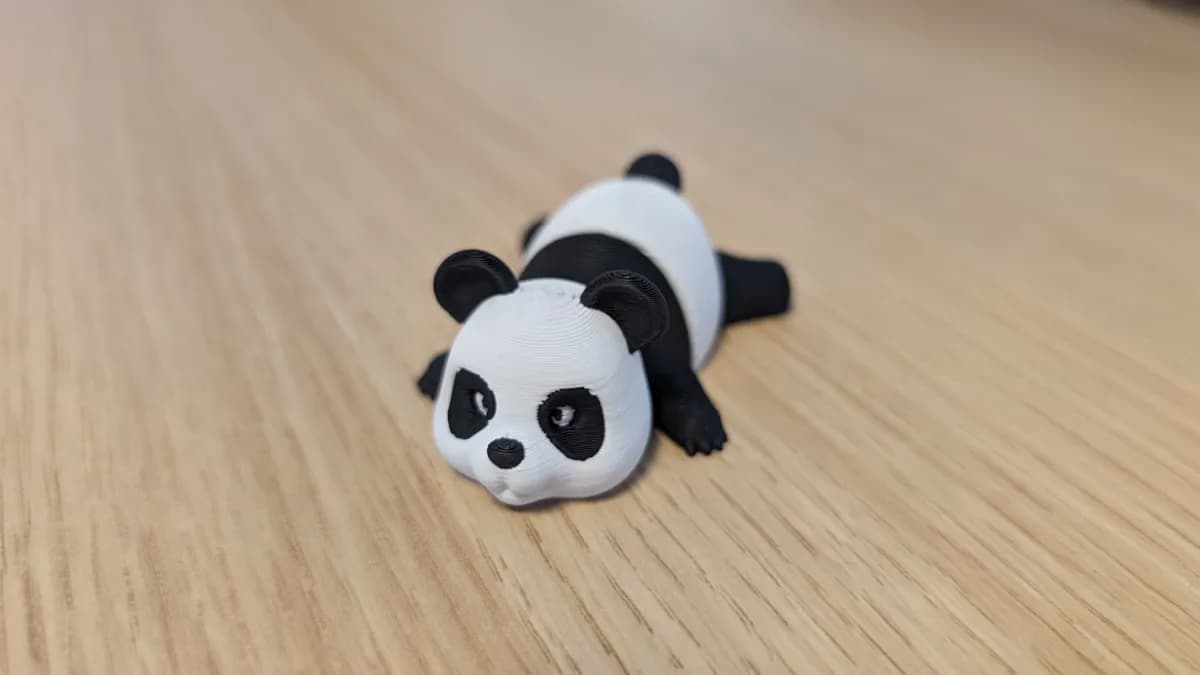 Panda - Articulated Figure Keychain