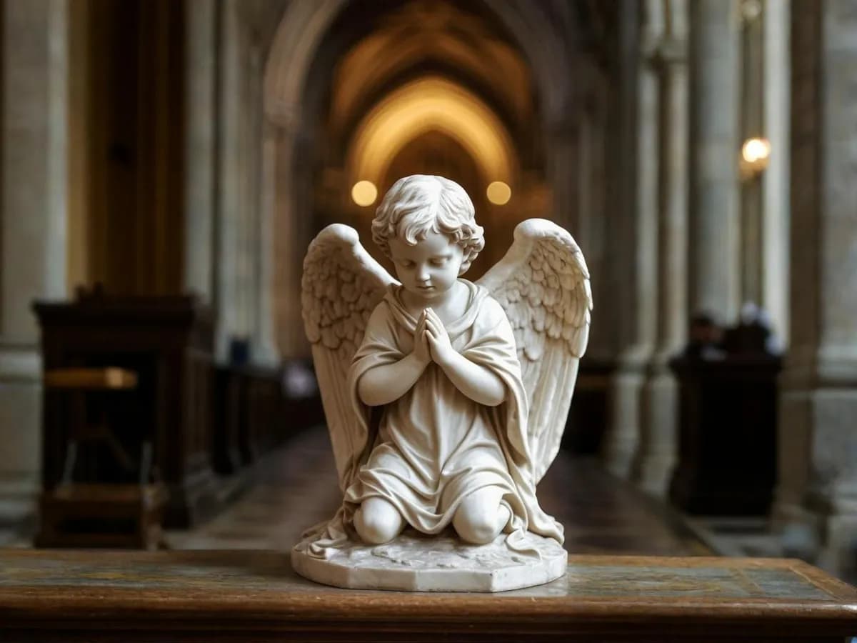 Praying Cherub