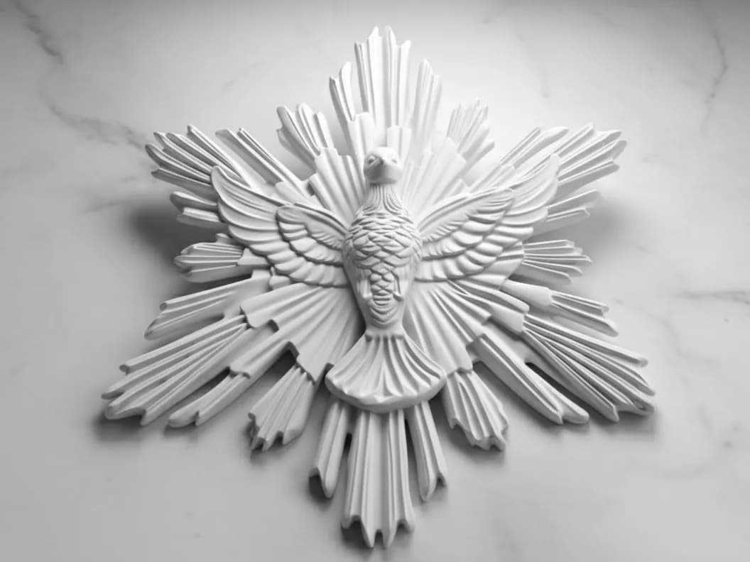 Divino Espírito Santo 8cm