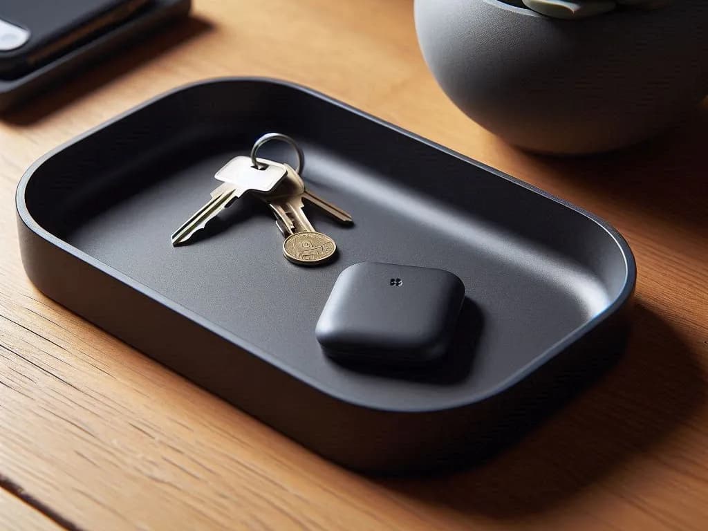 Modern Rectangular Key Tray