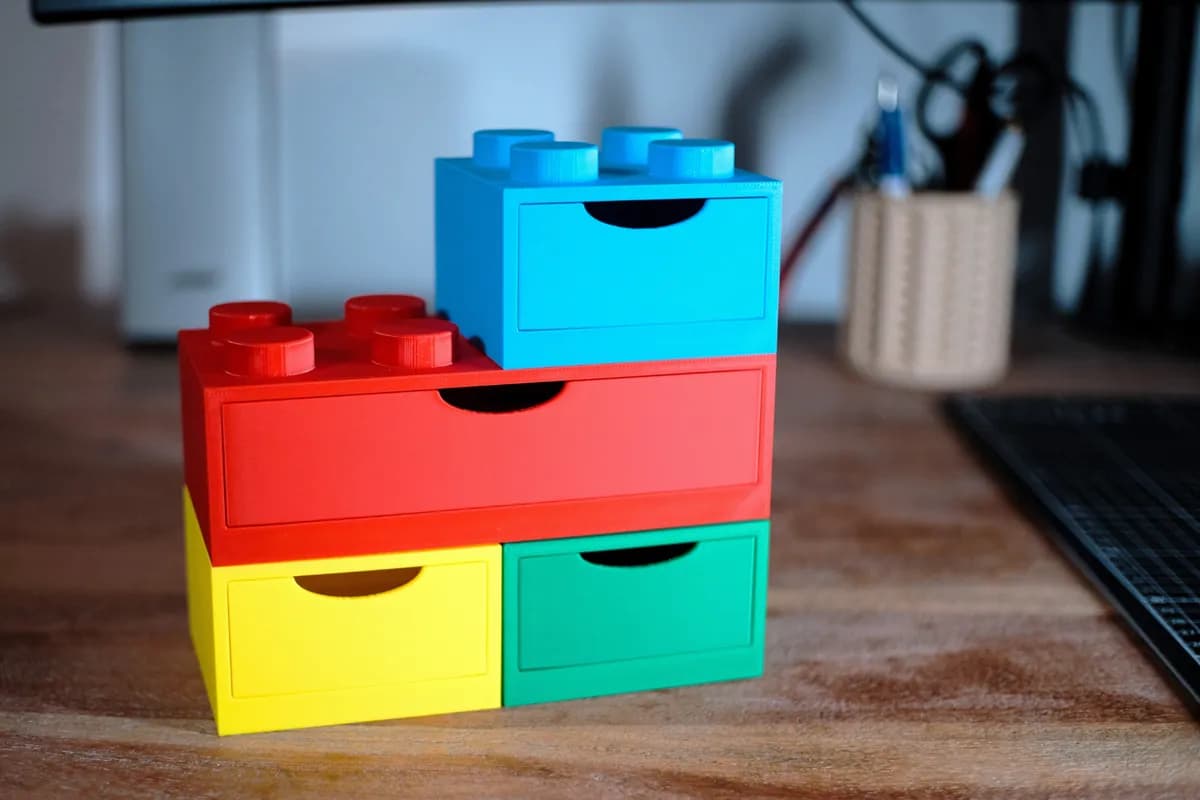 Caixas Empilháveis de Mesa