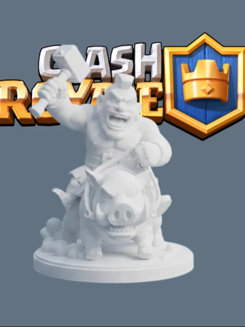 Hog Rider, Inspirado em Clash Royale
