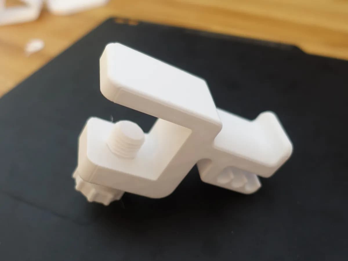 Suporte de Fone com Presilha de Mesa