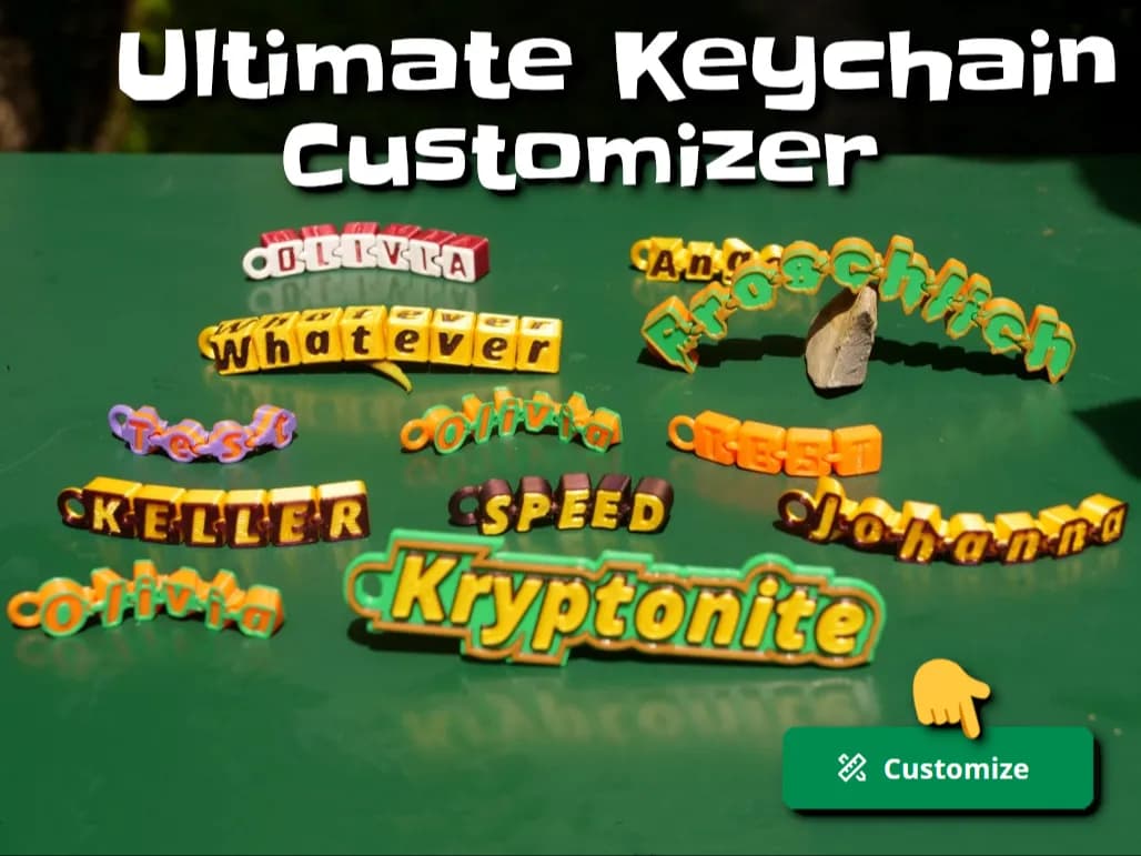 Placa de Nome Personalizada (2 linhas)