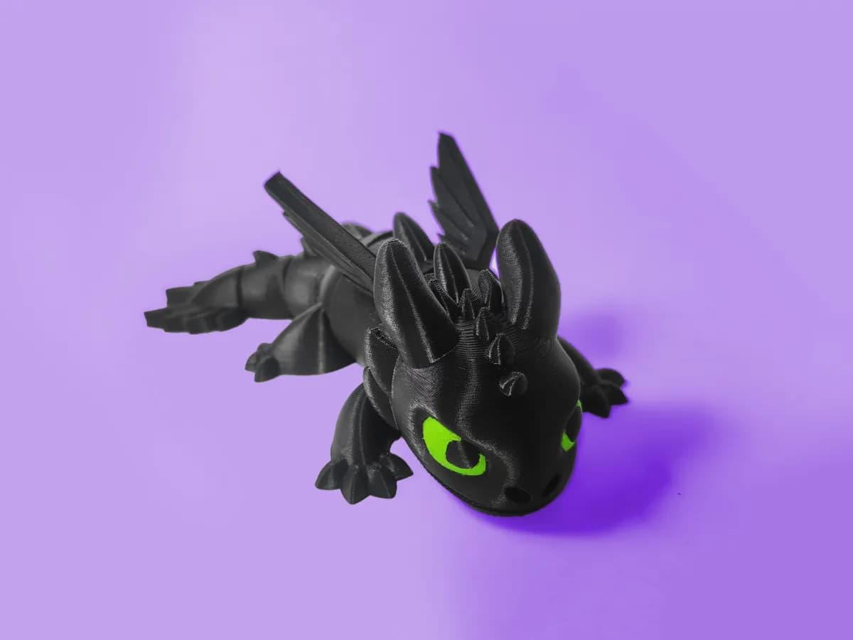 Dragão Banguela Articulado