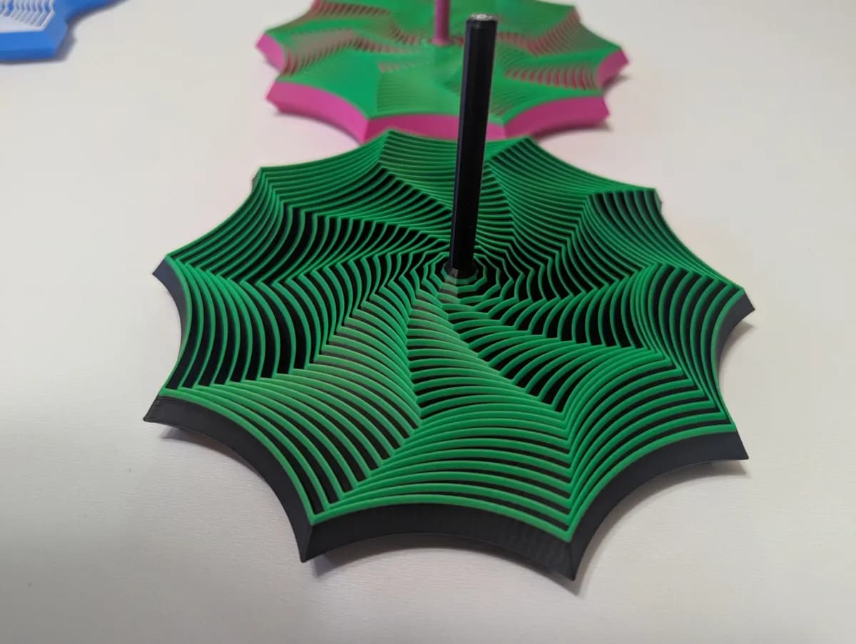 Fidget Estrela Curva