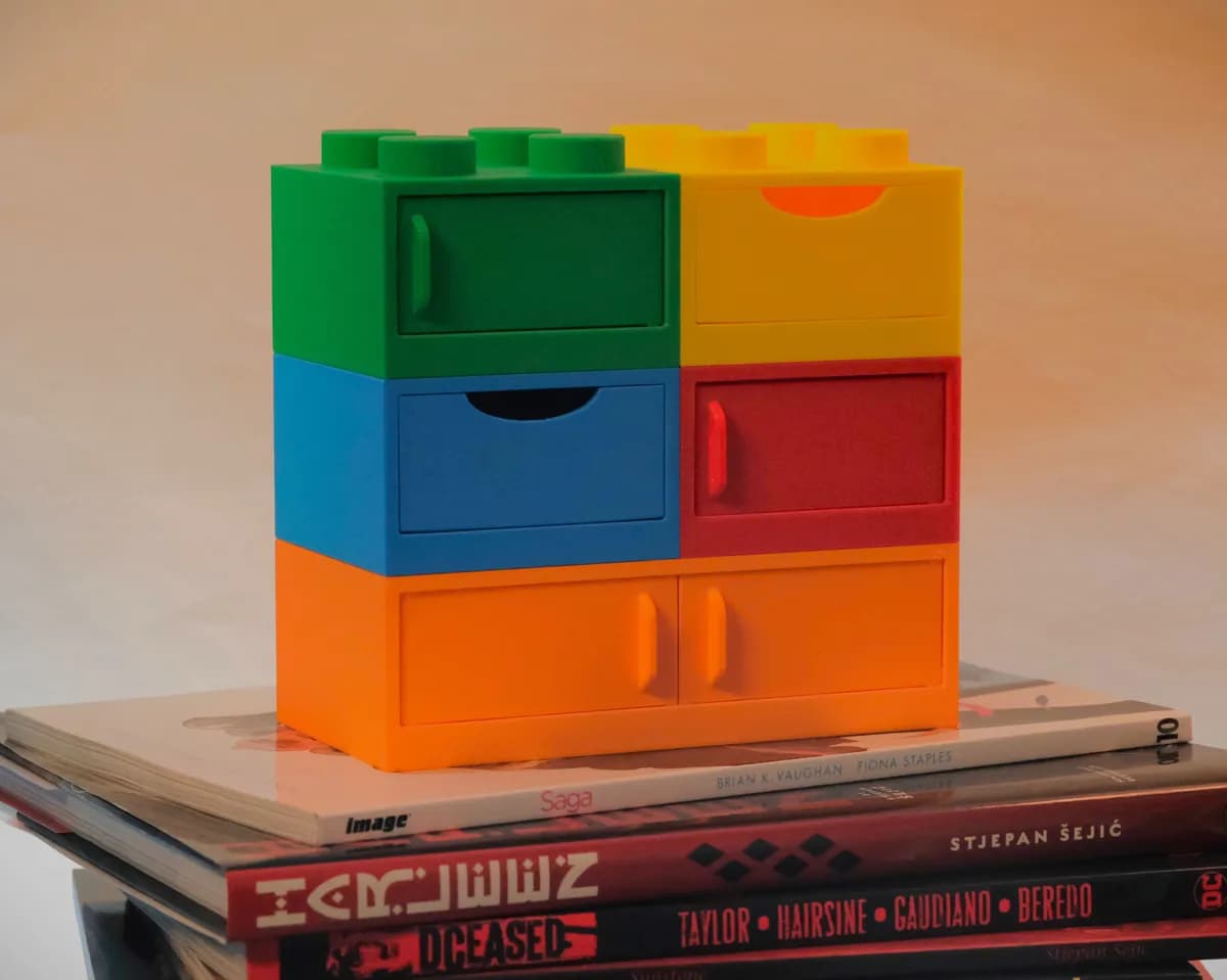 Caixas Empilháveis de Mesa