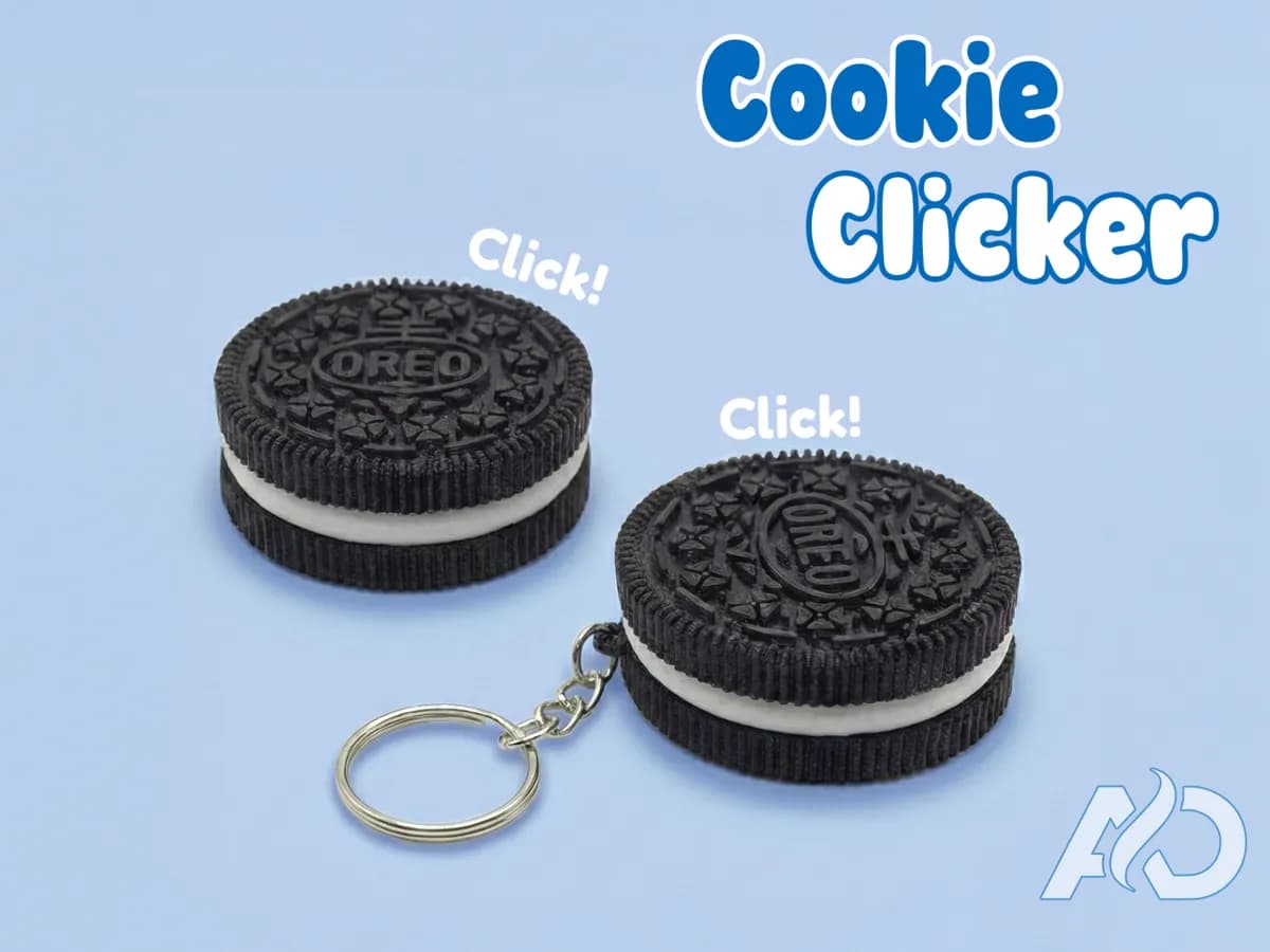 Chaveiro Fidget Biscoito (Clicker)
