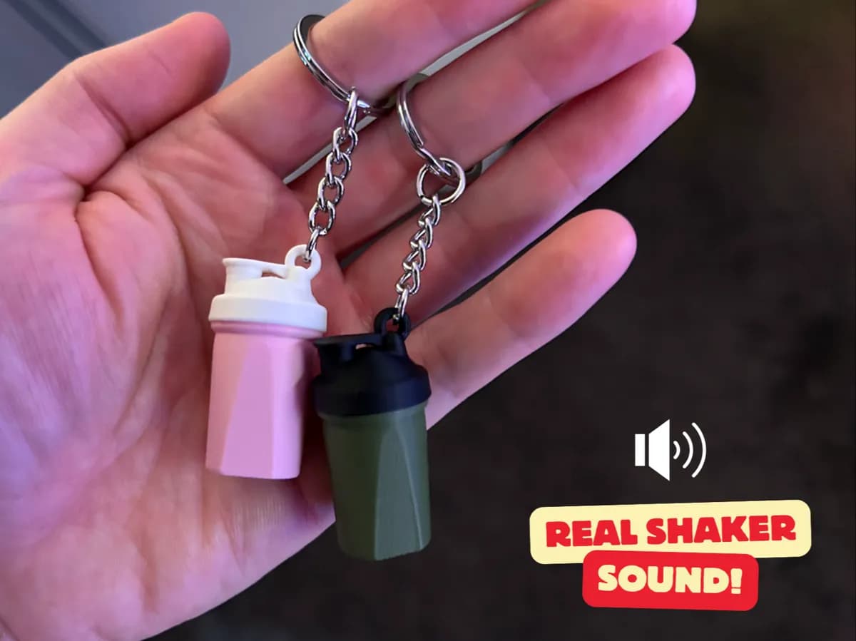 Chaveiro Coqueteleira Fidget