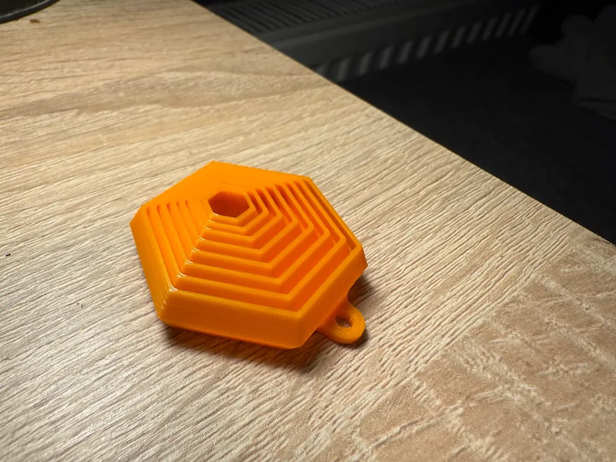 Chaveiro Fidget Hexágono