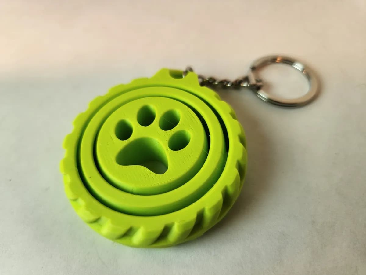 Chaveiro Spinner Giroscópico