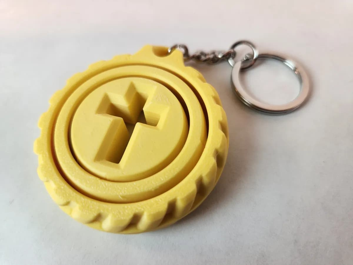 Chaveiro Spinner Giroscópico