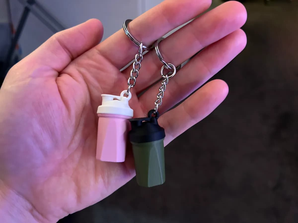 Chaveiro Coqueteleira Fidget