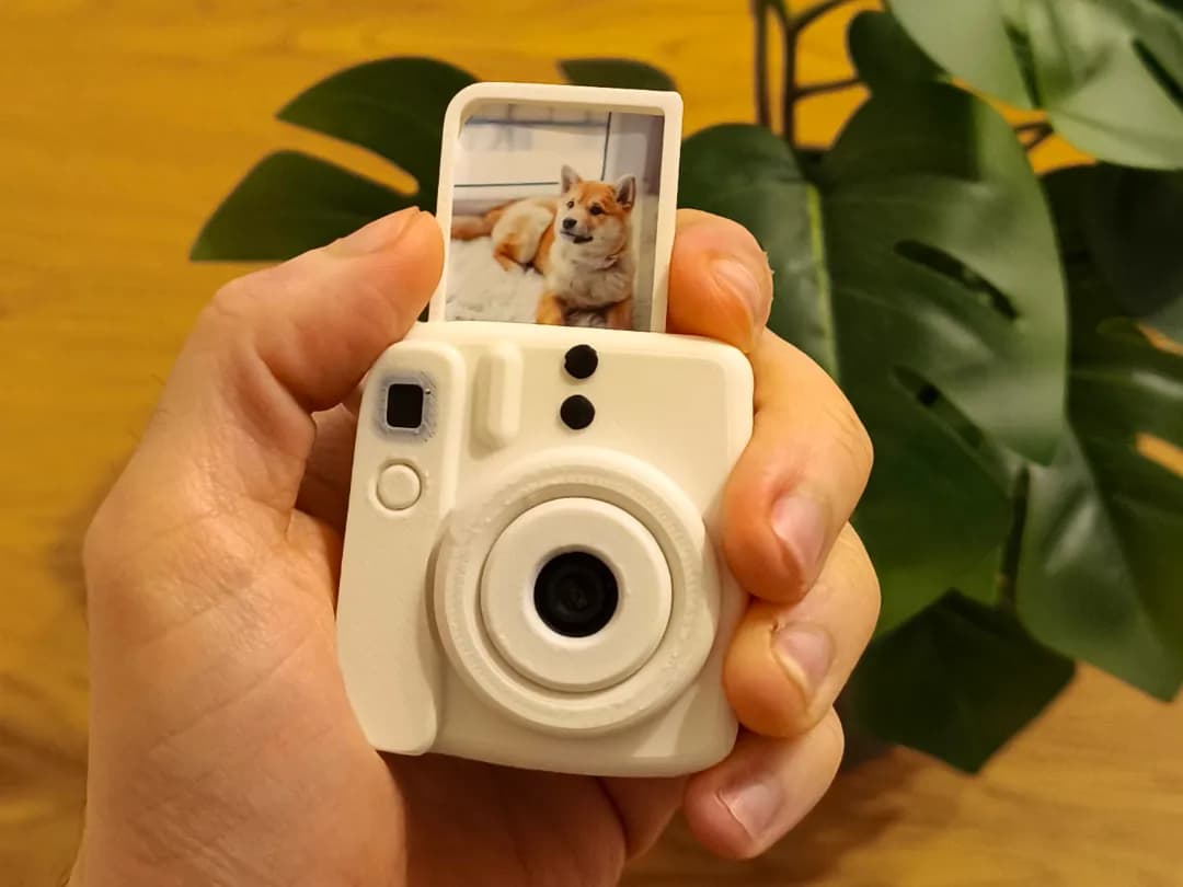 Chaveiro Mini Câmera Instantânea